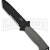 Gerber Prodigy Fixed Blade Knife - Black Serr -Knivesand Tools Shop gerber prodigy survival knife fixed blade 31 000558 large