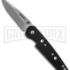 Gerber SB 2.5 Black Aluminum Folding Knife - Bead Blast Plain