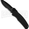 Gerber Knives Swagger Folding Knife - Black Serr -Knivesand Tools Shop gerber swagger large
