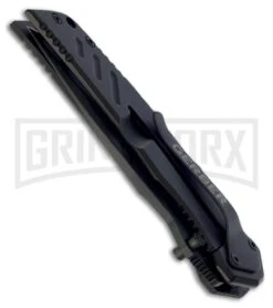 Gerber Knives Swagger Folding Knife - Black Serr 4 Gerber Knives Swagger Folding Knife - Black Serr -Knivesand Tools Shop gerber swagger side large