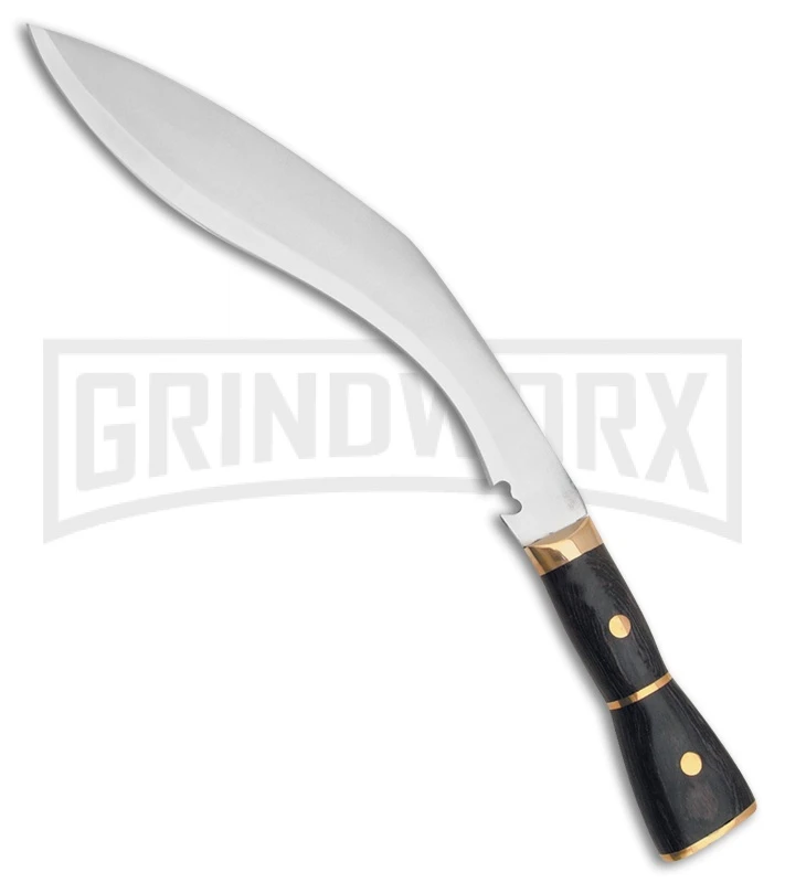Tallen Large Raven Talon Black Kukri Fixed Blade Knife - Satin Plain Tallen Large Raven Talon Black Kukri Fixed Blade Knife - Satin Plain -Knivesand Tools Shop grindworx large raven talon black kukri satin BP 28235 jr large