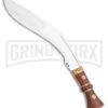 Tallen Raven Claw Kukri Fixed Blade Knife - Mirror Plain -Knivesand Tools Shop grindworx raven claw kukri mirror BP 28233 jr large