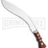 Tallen Raven Claw Kukri Stainless Steel Fixed Blade Knife - Mirror Plain -Knivesand Tools Shop grindworx raven claw kukri ss mirror BP 28236 jr large