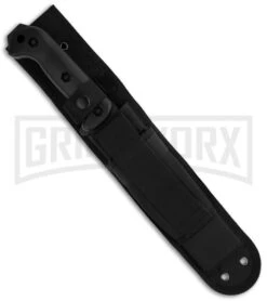 Ka-Bar Becker Black Combat Fixed Blade Knife - Black Plain -Knivesand Tools Shop ka bar becker combat bk7 sheath large