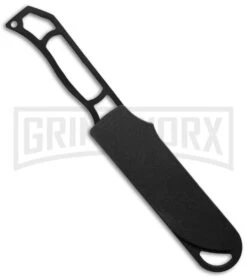 Ka-Bar Becker Skeleton Fixed Blade Neck Knife - Black Plain -Knivesand Tools Shop ka bar bk and t skeleton bk23bk cm sheath large