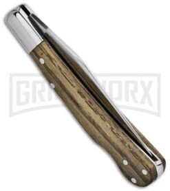 Ka-Bar Dog's Head Lockback Pocket Knife -Knivesand Tools Shop ka bar folder lockback chestnut hndl 02 3112 side large