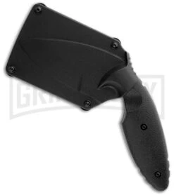 Ka-Bar Small TDI Law Enforcement Fixed Blade Knife - Black Plain 4 Ka-Bar Small TDI Law Enforcement Fixed Blade Knife - Black Plain -Knivesand Tools Shop ka bar tdi knife 02 1480 black plain sheath front large