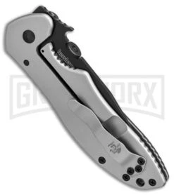 Kershaw Emerson CQC-6K Black G-10 Folding Knife - Black Plain -Knivesand Tools Shop kershaw emerson CQC 6K black G10 black KS6034BLK BHQ 49614 er side large