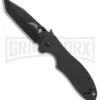 Kershaw Emerson CQC-7K Black G-10 Tanto Knife - Black Plain -Knivesand Tools Shop kershaw emerson CQC 7K tanto black G10 KS6034TBLK BHQ 49615 er large