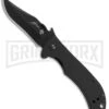 Kershaw Emerson CQC-2K Folding Knife - Black Plain -Knivesand Tools Shop kershaw emerson cqc 2k 6024blk black large