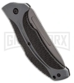 Kershaw LoneRock Hunting Folding Knife - Gray Plain -Knivesand Tools Shop kershaw lonerlock folding 1898 side large
