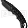 Kershaw Shuffle II Tanto Liner Lock Knife Black - BlackWash -Knivesand Tools Shop kershaw shuffle II bw 8750tblkbw cm large
