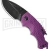 Kershaw Shuffle Liner Lock Knife Purple - BlackWash Drop Point -Knivesand Tools Shop kershaw shuffle purplebw 8700purbw large