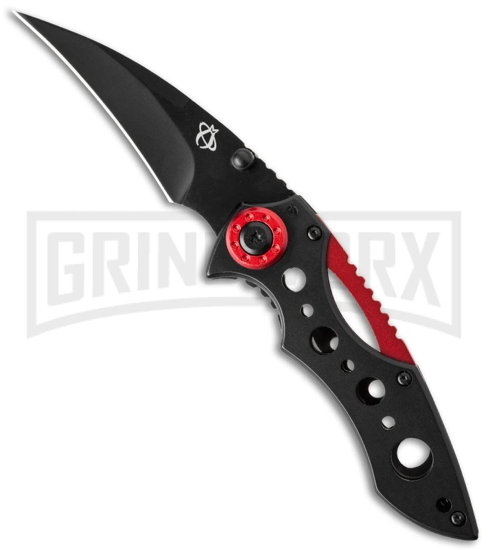 Mantis MR-1 Isosceles Frame Lock Knife - Black Plain Mantis MR-1 Isosceles Frame Lock Knife - Black Plain -Knivesand Tools Shop mantis knives mr 1 large