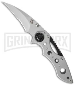 Mantis MR-1B Aardvark Frame Lock Knife - Bead Blast Plain