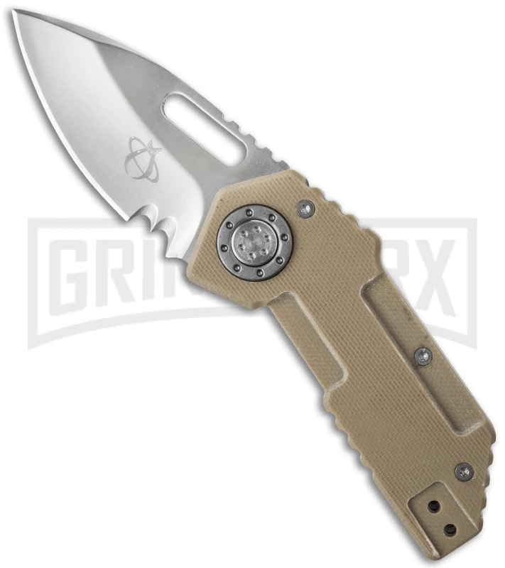 Mantis Wile E Coyote MT-9d Folding Knife - Satin Serr Mantis Wile E Coyote MT-9d Folding Knife - Satin Serr -Knivesand Tools Shop mantis knives mt9d large
