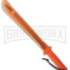 Marble's Finebite Orange 18" Sawback Machete -Knivesand Tools Shop marbles finebite orange 18in sawback machete BP 29199 jr large