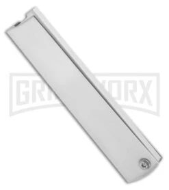 Fred Perrin Le Tri-Folder II Folding Knife - Satin Plain -Knivesand Tools Shop max knives fred perrin frd3f2 trifolder h side large