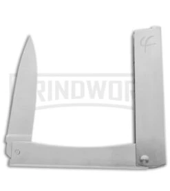 Fred Perrin Le Tri-Folder II Folding Knife - Satin Plain -Knivesand Tools Shop max knives fred perrin trifolder ii frd3f large