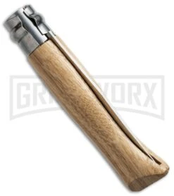 Opinel Knives Nature Series No. 8 Folding Knife Collector Set - Stainless Steel -Knivesand Tools Shop opinel coffret collection 6 animalia chene 001637 side cm large