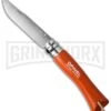 Opinel Knives Trekking No 7 Tangerine Folding Knife - Stainless Steel -Knivesand Tools Shop opinel op01443 cm large