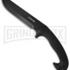 Schrade SCHF43 Frontier Black TPE Fixed Blade Knife - Black Plain -Knivesand Tools Shop schrade fixed schf43 cm large