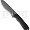 Schrade SCHF42 Frontier Fixed Blade Knife - Gray Plain 1 Schrade SCHF42 Frontier Fixed Blade Knife - Gray Plain -Knivesand Tools Shop schrade schf42 cm large