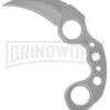 United Cutlery Silver Undercover Karambit Fixed Blade Knife - Satin Plain 1 United Cutlery Silver Undercover Karambit Fixed Blade Knife - Satin Plain -Knivesand Tools Shop silver undercover karambit uc1466 large