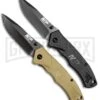 Smith & Wesson M&P Black And Tan Folding Knife Combo Pack -Knivesand Tools Shop smith and wesson m p folding knife combo BHQ 89453 jr large