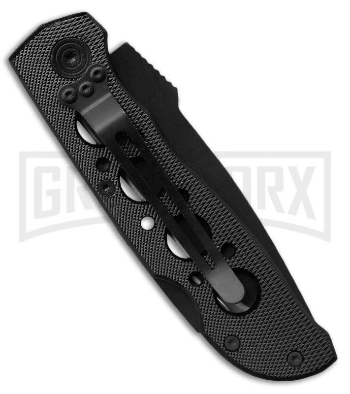 Smith & Wesson Extreme Ops CK105BKEU Black Folding Knife - Black Plain Smith & Wesson Extreme Ops CK105BKEU Black Folding Knife - Black Plain -Knivesand Tools Shop smith wesson ck105bkeu back large