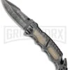 Smith & Wesson Border Guard SWBG7 Folding Knife - Black Stonewash -Knivesand Tools Shop smith wesson swbg7 jm large