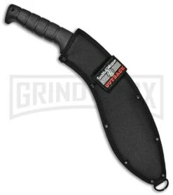 Smith & Wesson Bush Hog Kukri Fixed Blade SWBH (Plain) -Knivesand Tools Shop smith wesson swbh sheath large