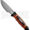 SOG Knives Bladelight Hunt Orange Fixed Blade Knife - Satin Plain 2 SOG Knives Bladelight Hunt Orange Fixed Blade Knife - Satin Plain -Knivesand Tools Shop sog bladelight hunt blt20l cp large