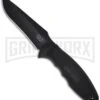 SOG Field Pup II Fixed Blade Knife - Black Plain -Knivesand Tools Shop sog field pup ii black fp6 l large
