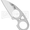 SOG Knife Snarl Fixed Blade Knife - Satin Plain -Knivesand Tools Shop sog folding knife snarl fixed large