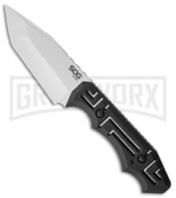 SOG Growl Fixed Blade Knife - Satin Plain