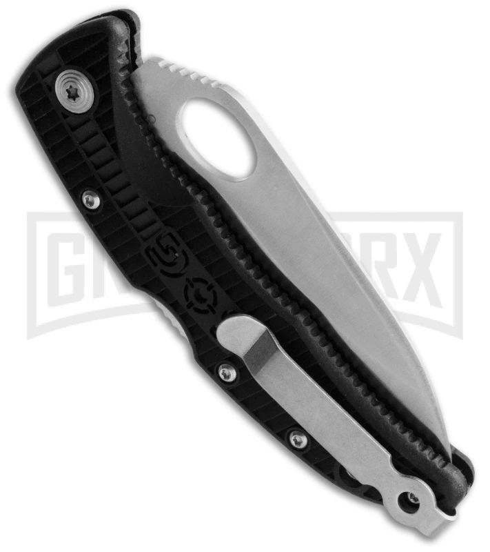 SOG SOGzilla Small Folding Knife - Satin Serr SOG SOGzilla Small Folding Knife - Satin Serr -Knivesand Tools Shop sog sogzilla small sp 02 black serrated side large