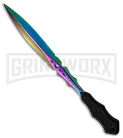 United Cutlery M48 Urban Rainbow Stinger Fixed Blade Knife - Spectrum Plain